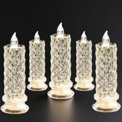 LED Crystal Candle Lights ~ Luxury ambience without the wax or mess.