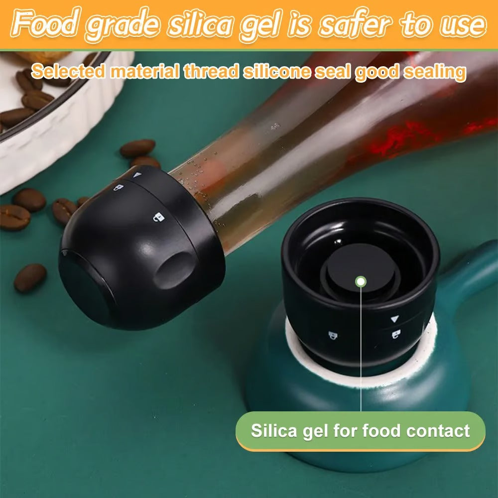 Vacuum Red Wine Bottle Stopper ~ Keep your wine fresh and flavorful for days