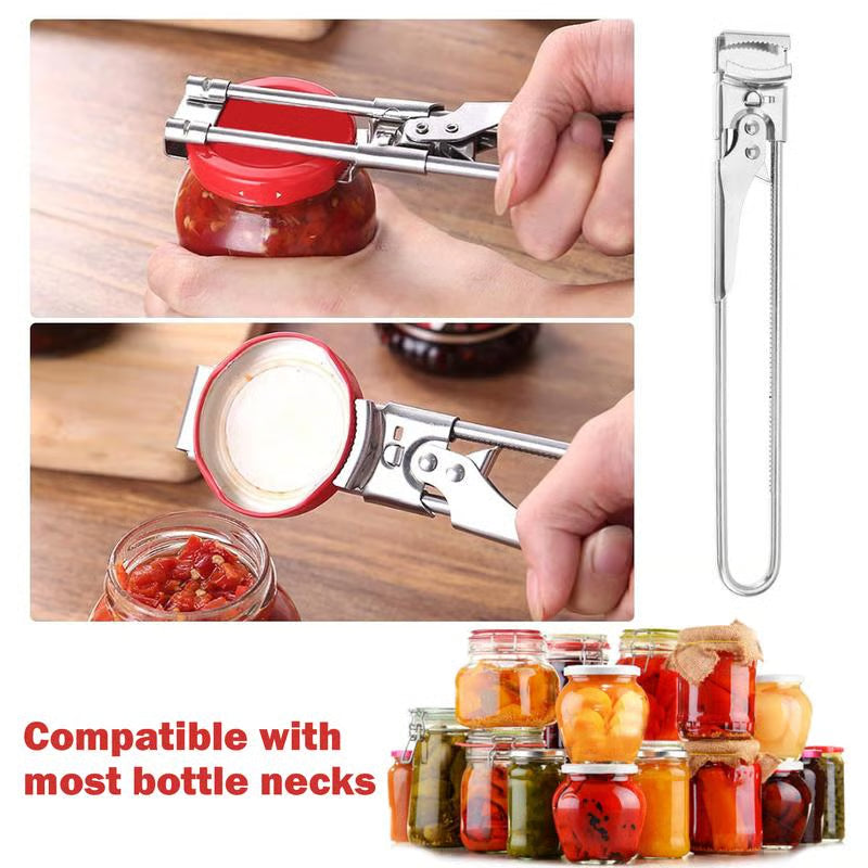 Easy Grip Jar Opener ~ Open any lid effortlessly in seconds.
