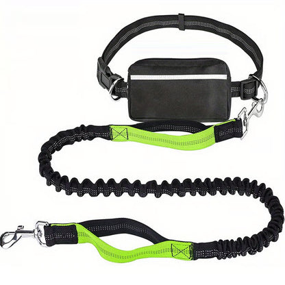 Hands Free Dog Leash ~ Built for dogs at war with squirrels.