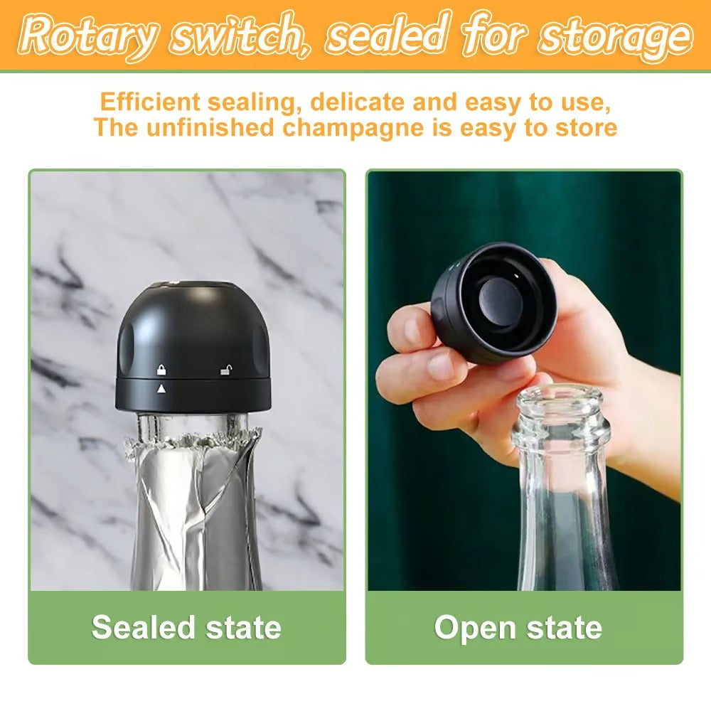 Vacuum Red Wine Bottle Stopper ~ Keep your wine fresh and flavorful for days