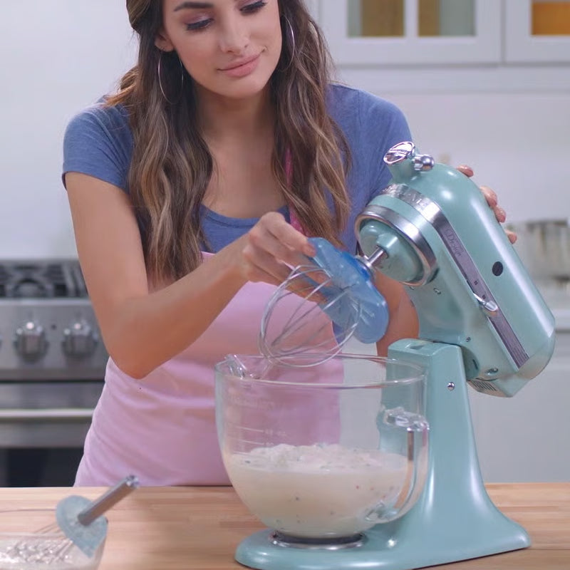 Blender Cream Scraper Accessory ~ A simple upgrade for smoother baking.