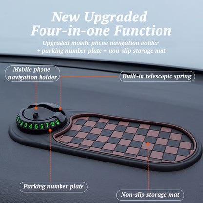Multifunctional Car Anti-Slip Mat ~ Because Your Cup Holder Isn’t a Storage Unit.