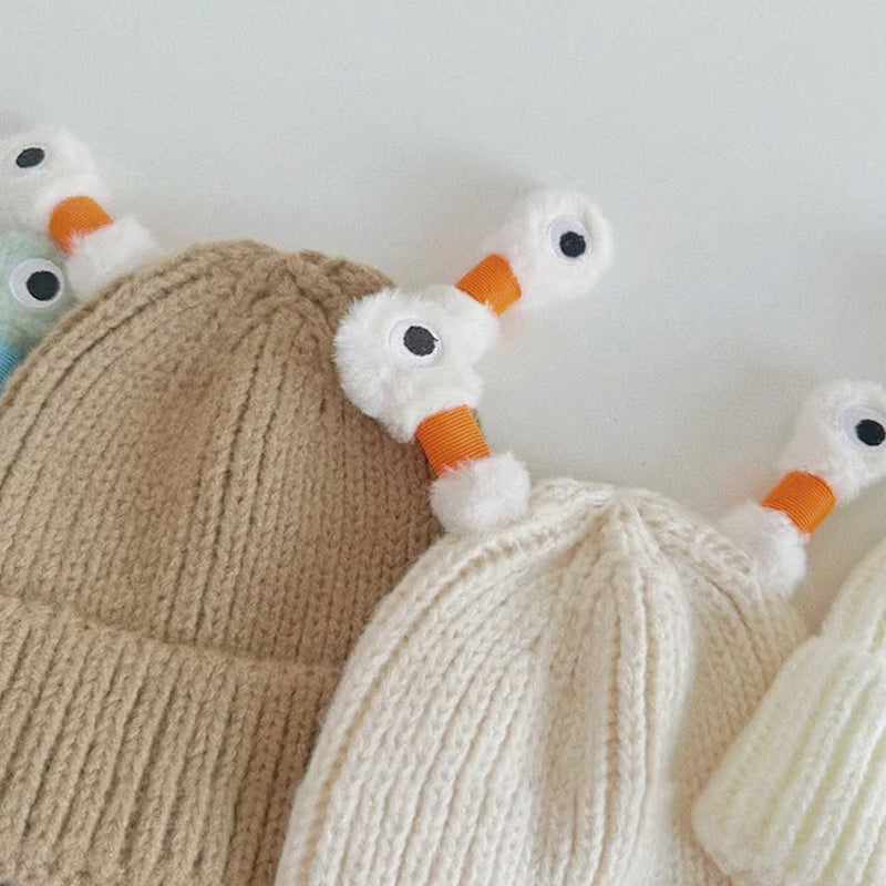 Glowing Little Monster Knit Hat ~ Light up every winter night with warmth and fun.