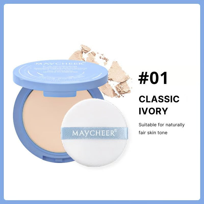 Beauty Powder Cake for Makeup Hold ~ All-day flawless hold with a soft matte finish.