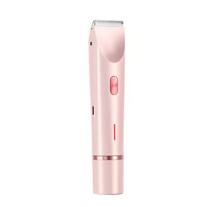 2-in-1 Electric Bikini Trimmer ~ Silky skin from bikini line to face in minutes.