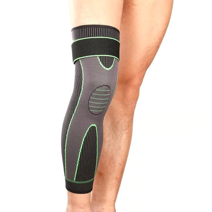 Long Compression Knee Sleeve ~ All-day joint support for workouts and recovery.