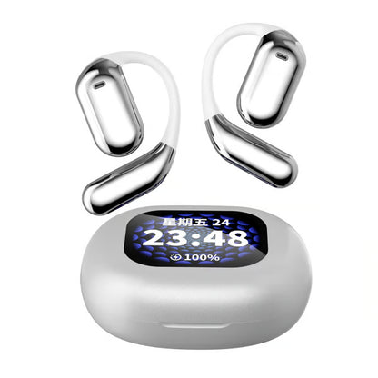 Touch Screen Open Earbuds ~ Smart control, crystal-clear sound all day.