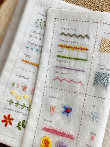 Stitch Book ~ From beginner basics to advanced patterns.
