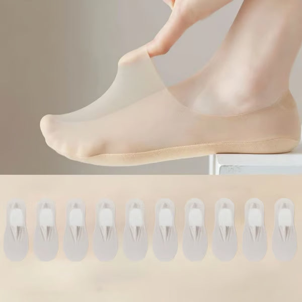 Thin No Show Socks ~ Invisible comfort that stays hidden all day.