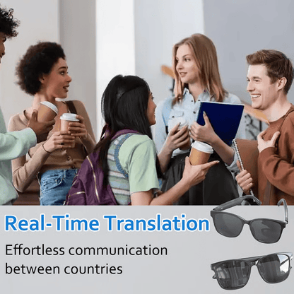 Smart Translator Glasses ~ Speak 40+ languages without lifting your phone.