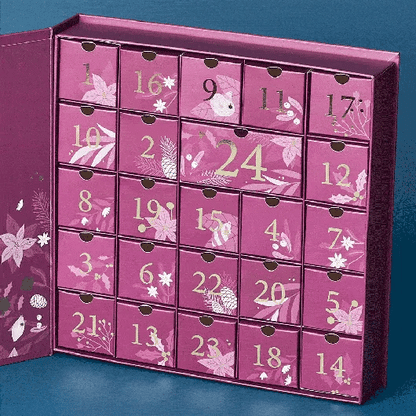 24 Days Of Christmas Puzzle Calendar ~ A new wooden puzzle each day.