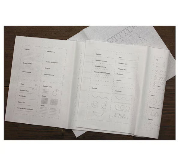 Stitch Book ~ From beginner basics to advanced patterns.