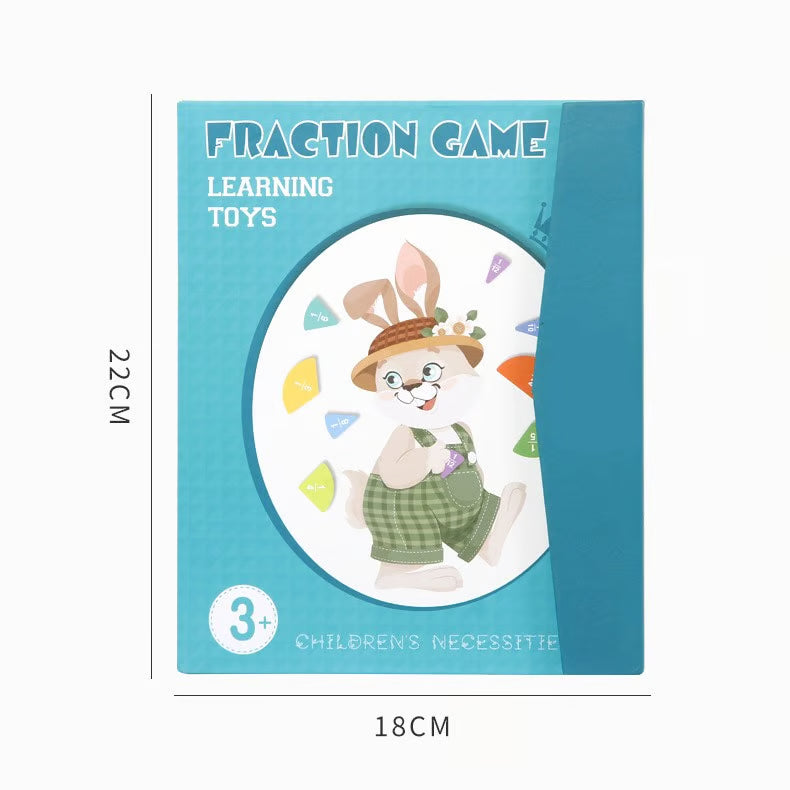 Magnetic Fraction Demonstration Book ~ A smarter way for kids to learn fractions.