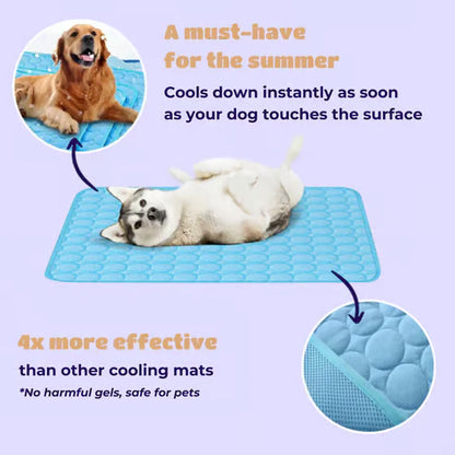 Dog Cooling Mat ~ Instant heat relief without freezing or plugging in.
