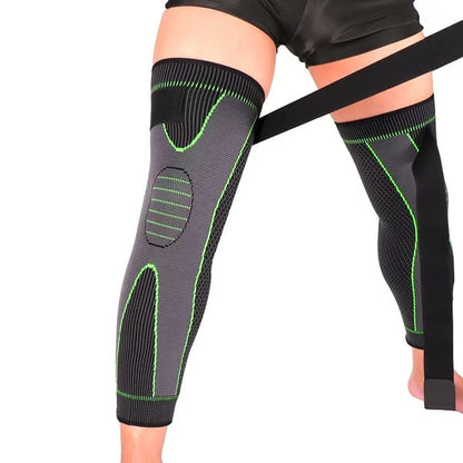 Long Compression Knee Sleeve ~ All-day joint support for workouts and recovery.