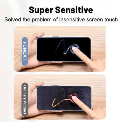 Privacy Screen Protector ~ Total screen secrecy without losing touch sensitivity.