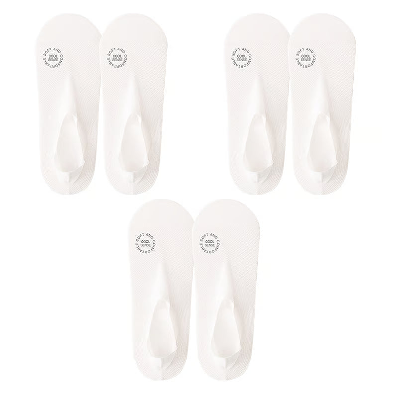Ultra Thin No Show Cotton Socks ~ Barefoot comfort that stays hidden all day.