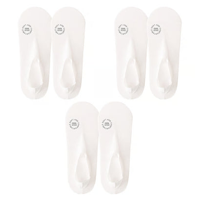 Ultra Thin No Show Cotton Socks ~ Barefoot comfort that stays hidden all day.