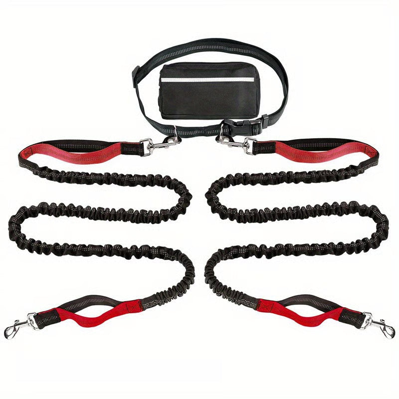 Hands Free Dog Leash ~ Built for dogs at war with squirrels.