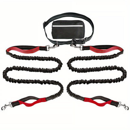 Hands Free Dog Leash ~ Built for dogs at war with squirrels.