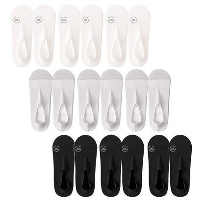 Ultra Thin No Show Cotton Socks ~ Barefoot comfort that stays hidden all day.