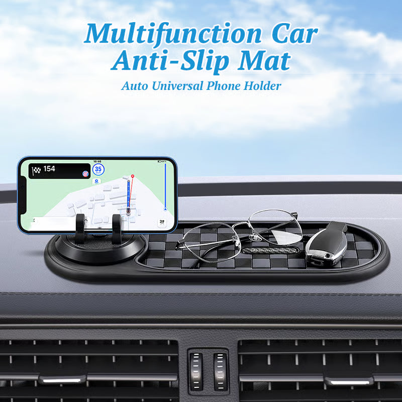 Multifunctional Car Anti-Slip Mat ~ Because Your Cup Holder Isn’t a Storage Unit.