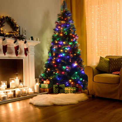 Christmas Tree Waterfall Lights ~ Turn your home into a glowing Winter Wonderland.