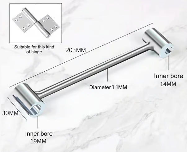 Door Hinge Adjustment Tool ~ Fix sagging and squeaky doors in seconds.