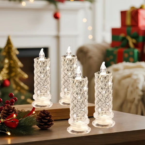 LED Crystal Candle Lights ~ Luxury ambience without the wax or mess.
