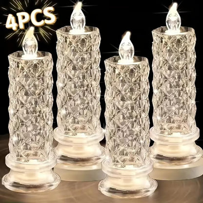 LED Crystal Candle Lights ~ Luxury ambience without the wax or mess.