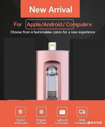 3 in 1 Flash Drive ~ For files that should never exist.