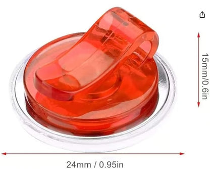 Golf Ball Marker Round Cap Clip Mark ~ Line up perfect putts with tour-level precision.