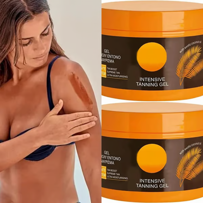 Luxury Intensive Tanning Gel ~ Sun-kissed glow without the sun.