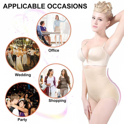 High Waist Shapewear Panties ~ Flatten your belly, lift your butt, and never roll down