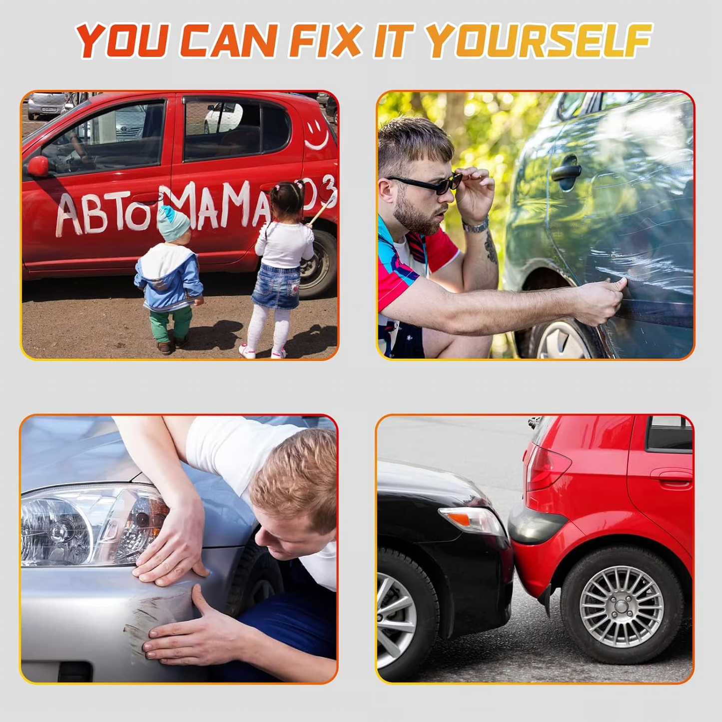 Car Scratch Magic Pen ~ Instantly conceal paint scuffs and chips.