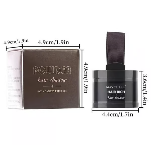 Hairline & Root Cover Powder ~ Fake a Fuller Hairline in 5 Seconds.