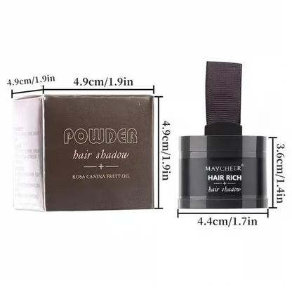 Hairline & Root Cover Powder ~ Fake a Fuller Hairline in 5 Seconds.