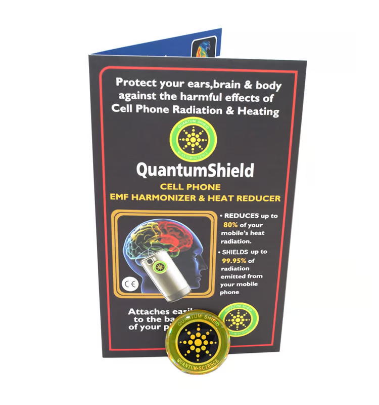 EMF Protection Shield (6pcs) ~ Reduce radiation exposure from your devices all day.
