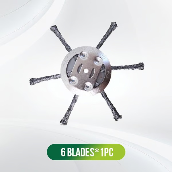 Universal Steel Wire Trimmer Head Replacement ~ Heavy-duty yard cleanup in minutes.