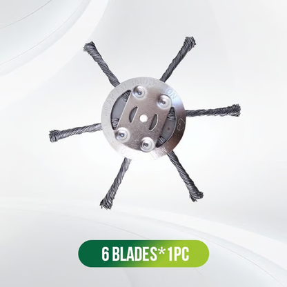 Universal Steel Wire Trimmer Head Replacement ~ Heavy-duty yard cleanup in minutes.