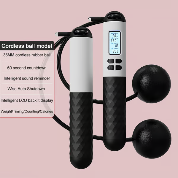 Gravity Ball Jump Rope ~ Get lean with zero space or setup needed.