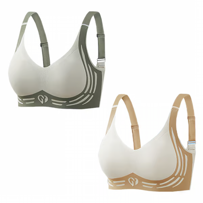 Super Gather Bra ~ Wire-free lift and shaping for all-day comfort