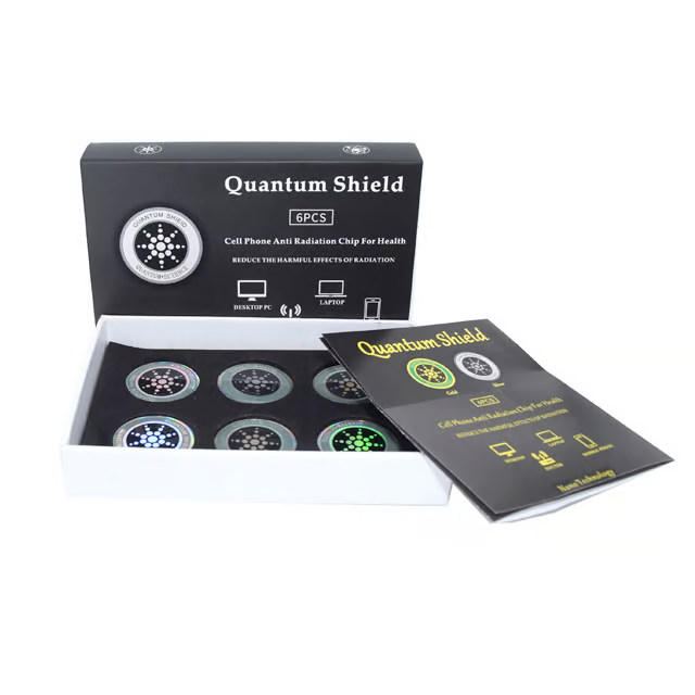 EMF Protection Shield (6pcs) ~ Reduce radiation exposure from your devices all day.