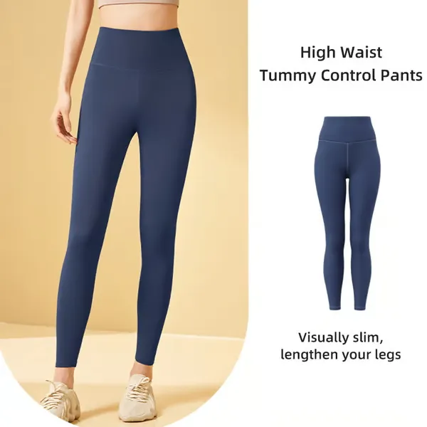 High Waisted Tummy Control Training Leggings ~ Leggings That Hide the Pooch.