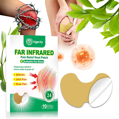Tigerty Knee Patches ~ Targeted pain relief that lasts up to 24 hours.