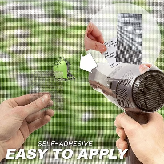 Strong Adhesive Screen Repair Tape ~ Seal rips and stop bugs in seconds.