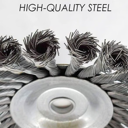 Universal Steel Wire Trimmer Head Replacement ~ Heavy-duty yard cleanup in minutes.