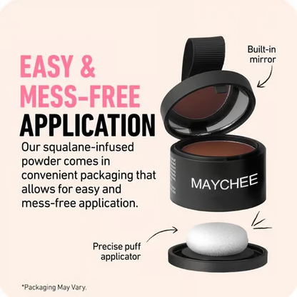 Hairline & Root Cover Powder ~ Fake a Fuller Hairline in 5 Seconds.