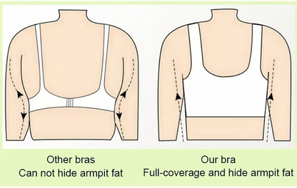 Super Gather Bra ~ Wire-free lift and shaping for all-day comfort